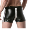 LEADER Short avec zip BRUT Noir-Blanc